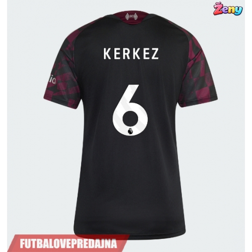 Lacne Ženy Futbalové dres Liverpool Milos Kerkez #6 2026-27 Krátky Rukáv - Tretina